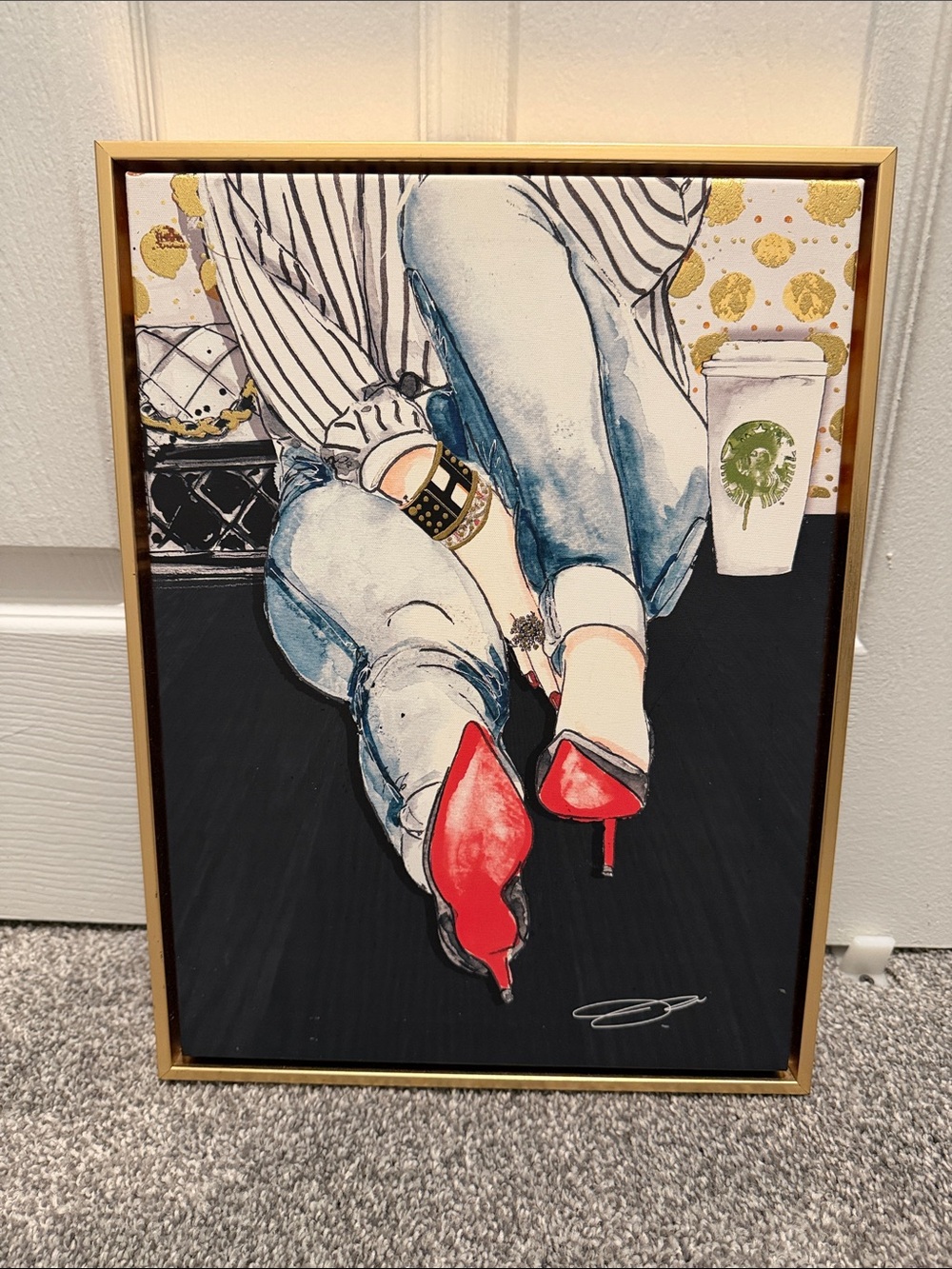 Gold Framed Wall Art